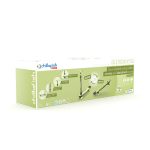 2u1 trotinet i skejt SkatieSkootie 3 do 50 kg zelena Chillafish - Слика 7