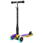 Sklopivi trotinet za decu Electro 3 svetleća točka do 50kg crna Bold Cube - Слика 2