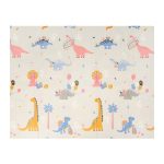 NouNou sklopiva podloga Dino & Safari 180x200cm - Слика 3
