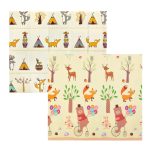 NouNou sklopiva podloga za igru od pene 150x180cm Indiana Summer