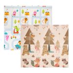 NouNou sklopiva podloga za igru od pene 180x200cm Playful Friends