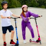 Trotinet za decu Deluxe Sapphire 2 točka do 100 kg plava Bold Cube - Слика 10