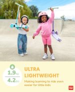 Trotinet za decu Teeny Lemon 3 točka do 20kg žuta Bold Cube - Слика 9