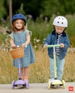 Trotinet za decu Teeny 3 točka do 20 kg ljubičasta Bold Cube - Слика 15