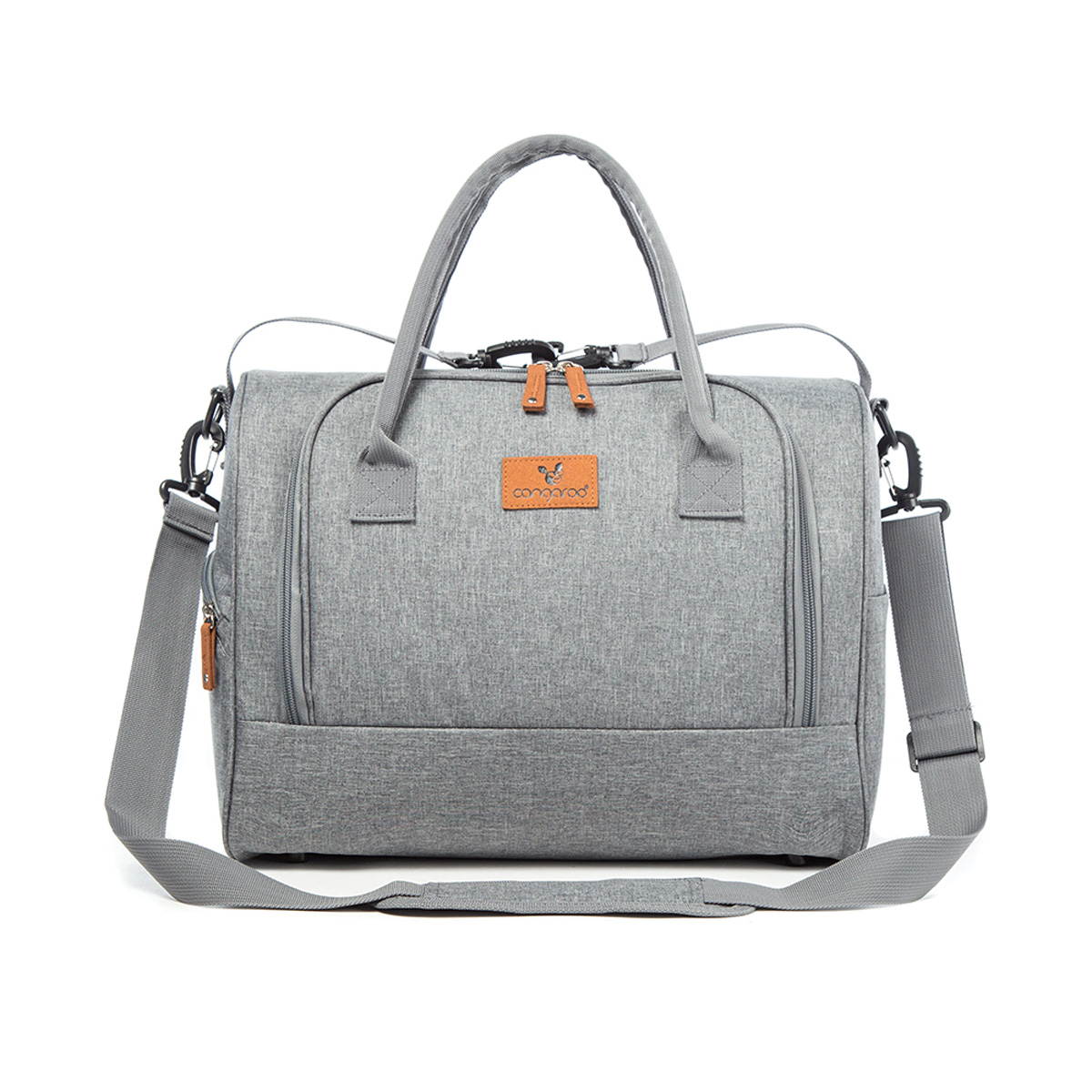 Torba-za-mame-Jossie-sive-boje-2 Cangaroo Jossie Torba za mame i kolica Siva - Слика 1