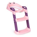 Adapter za wc šolju za decu sa stepenikom, pink, ECOTOYS - Слика 3