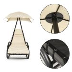 Baštenska fotelja - hamak, beige, ModernHome - Слика 7