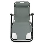 BAŠTENSKA FOTELJA ZERO GRAVITY DARK GRAY - Слика 2