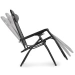 BAŠTENSKA FOTELJA ZERO GRAVITY GRAY - Слика 5