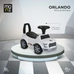 Moni auto guralica za decu Orlando bela CAN31941 - Слика 5
