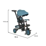 Trickikl za bebe Explore sklopivi Tirquise CAN1439