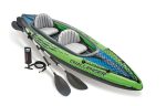 Challenger K2 kajak na naduvavanje za 2 osobe, vesla, pumpa, pokrivač, INTEX 68306