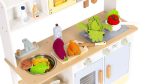 Dečija kuhinja – Rerna, mašina za pranje veša, mikrotalasna i 12 dodataka – ECOTOYS - Слика 7