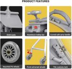 DECIJI PUTNI KOFER FAST BLUE - Слика 4