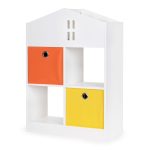 Drvena decija polica organizer 03A ECOTOYS - Слика 2
