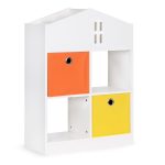 Drvena decija polica organizer 03A ECOTOYS - Слика 3