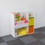 Drvena decija polica organizer sa policama 02A ECOTOYS - Слика 5