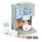 Drveni aparat za kafu za decu – barista set, 8 delova – ECOTOYS