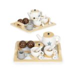 DRVENI ČAJNI SET 17 ELEMENATA - Слика 2