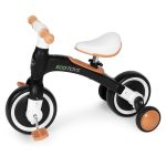 Ecotoys balans bicikl sa pedalama i pomoćnim točkovima 3u1 black - Слика 2