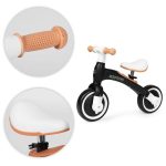 Ecotoys balans bicikl sa pedalama i pomoćnim točkovima 3u1 black - Слика 4