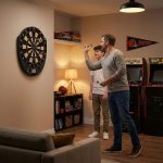 Elektronski pikado 41 cm sa LCD ekranom, 26 igara, set sa 6 pikada - Слика 3