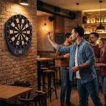 Elektronski pikado 41 cm sa LCD ekranom, 26 igara, set sa 6 pikada - Слика 4