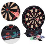 Elektronski pikado 42 cm sa LCD ekranom, 27 igara, set sa 12 pikada - Слика 10