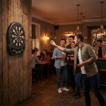 Elektronski pikado 48 cm sa LCD ekranom, 27 igara, set sa 12 pikada - Слика 2