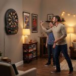 Elektronski pikado 48 cm sa LCD ekranom, 27 igara, set sa 12 pikada - Слика 3