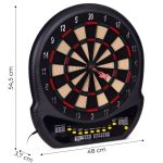 Elektronski pikado 48 cm sa LCD ekranom, 27 igara, set sa 12 pikada - Слика 11