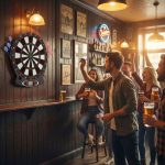 Elektronski pikado sa LCD ekranom 38 cm, 18 igara, set sa 6 pikada - Слика 3