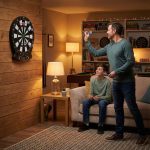 Elektronski pikado sa LCD ekranom 38 cm, 18 igara, set sa 6 pikada - Слика 5