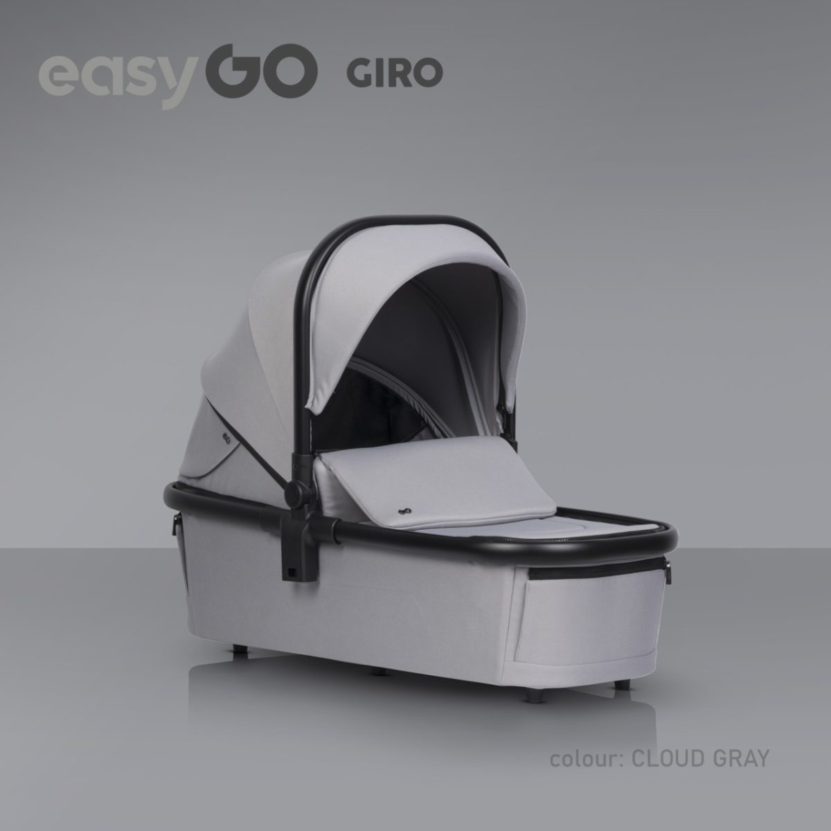 EUROCART EASY GO GIRO 2U1 KOLICA ZA BEBE CLOUDY GREY - Слика 7
