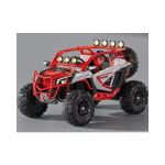 Dečiji off-road automobil crveni