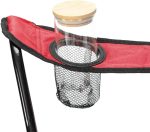 KAMPERSKA/RIBOLOVAČKA SKLOPIVA STOLICA CRVENA - Слика 4