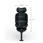 KINDERKRAFT AUTO SEDISTE I-360 2 PLUS i size 40-150cm BLACK - Слика 6