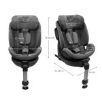 Kinderkraft auto sediste XRIDER 2 i-Size GREY - Слика 3