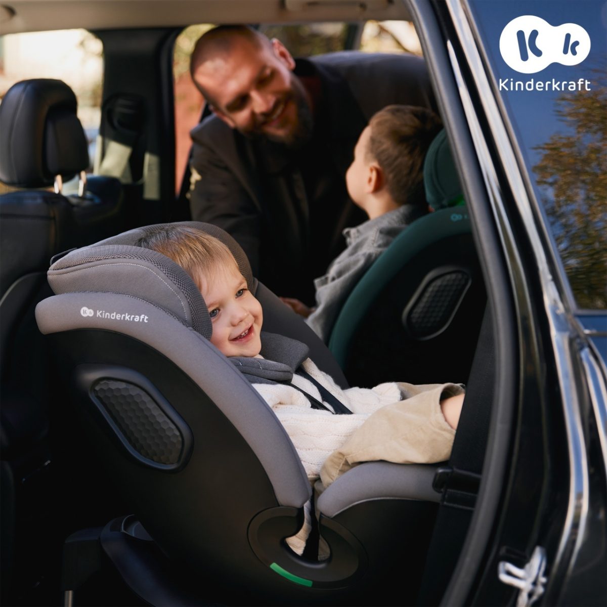 Kinderkraft auto sediste XRIDER 2 i-Size GREY - Слика 7