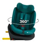 KINDERKRAFT AUTOSEDISTE I-GROW 2 PLUS I-SIZE 40-150 CM GREEN - Слика 2