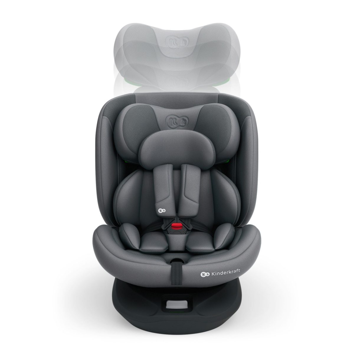 KINDERKRAFT AUTOSEDISTE I-GROW 2 PLUS I-SIZE 40-150 CM GREY - Слика 2