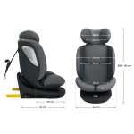 KINDERKRAFT AUTOSEDISTE I-GROW 2 PLUS I-SIZE 40-150 CM GREY - Слика 8