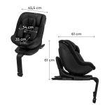 KINDERKRAFT AUTOSEDISTE I-GUARD AIR FLOW BLACK - Слика 7