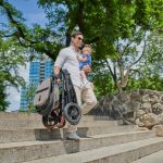 KINDERKRAFT ESME PRO KOLICA ZA BEBE 3U1 PURE BLACK - Слика 4