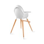 KINDERKRAFT HIGH STOLICA ZA HRANJENJE 2U1 FINI GREY - Слика 3