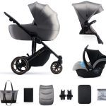 KINDERKRAFT KOLICA 3U1 PRIME2 SHADOW GREY