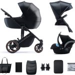 KINDERKRAFT KOLICA 3U1 PRIME2 VENEZIAN BLACK