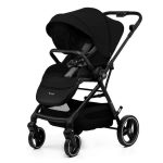 KINDERKRAFT KOLICA YOXI 2u1 PURE BLACK - Слика 5