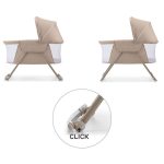 KINDERKRAFT PRENOSIVI KREVETAC/KOLEVKA LOVI BEŽ - Слика 5