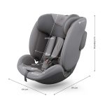 KINDERKRAFT SET AUTO SEDIŠTA I-LITE I-FIX ENDURA SAFE SA ISOFIX BAZOM GREY - Слика 10